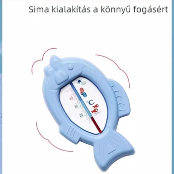 Fürdővíz-hőmérő babáknak, vízálló kijelzővel