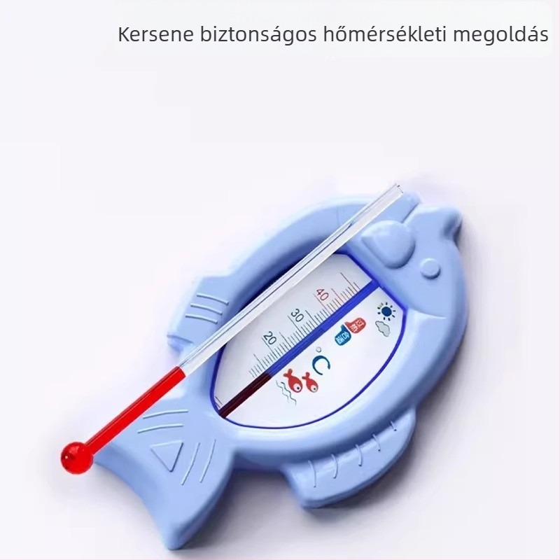 Fürdővíz-hőmérő babáknak, vízálló kijelzővel
