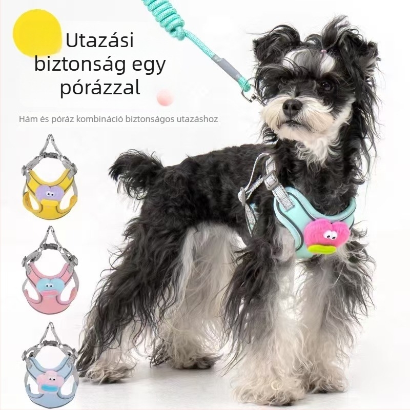 Kutyamellkas póráz, nylon kivitel, nem visszahúzható, 240 darabos csomag