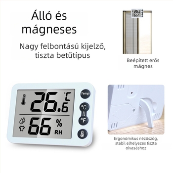 Qince szobatermometer testreszabható beállításokkal