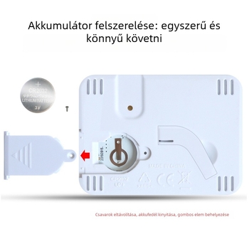 Qince szobatermometer testreszabható beállításokkal