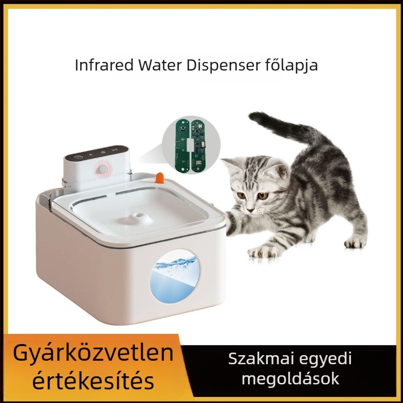 Infravörös itatótál PCBA háziállatok számára — modell afu-ysj-hw-01; alkalmas kutyáknak és macskáknak; levehető; az alkalmazás nem támogatott.