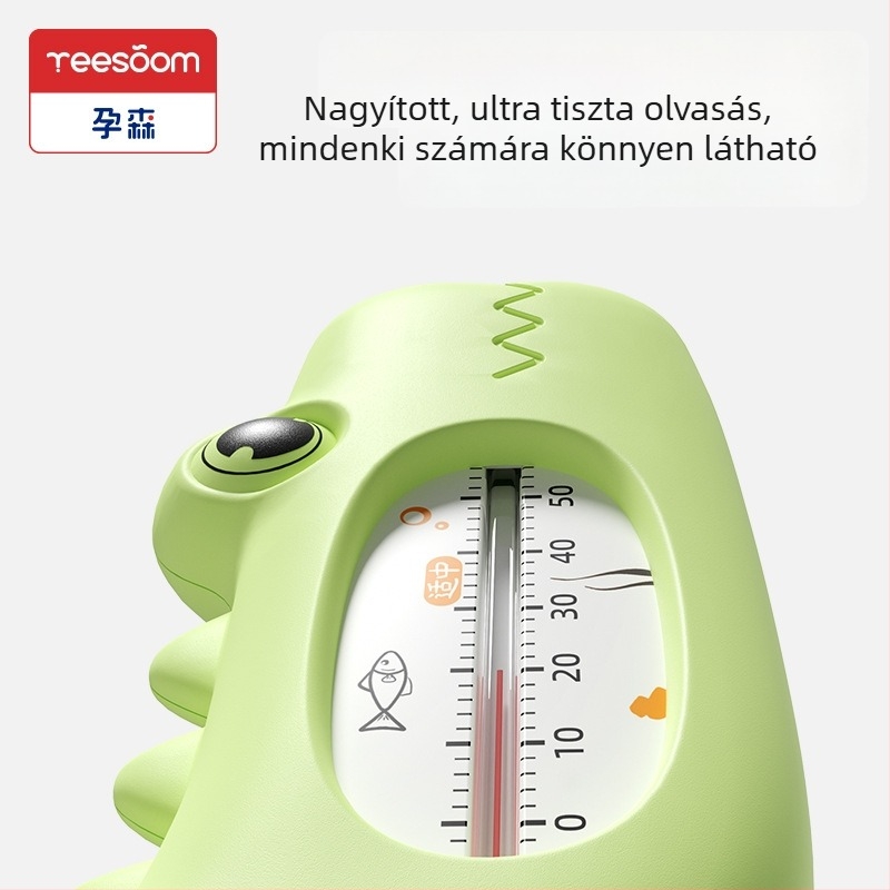 Baba vízhőmérő: kettős funkciójú fürdő- és szobahőmérő újszülötteknek