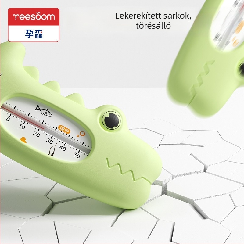 Baba vízhőmérő: kettős funkciójú fürdő- és szobahőmérő újszülötteknek