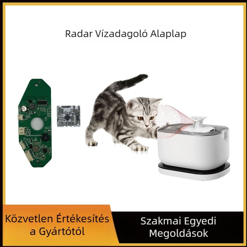 Intelligens radaros vízadagoló PCBA – modell afu-ysj-ld-01, márka An Yiyou, alkalmas kutyáknak és macskáknak, levehető kialakítás, alkalmazás nem támogatott