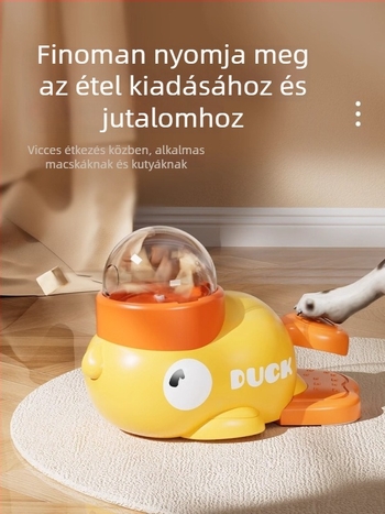 Interaktív macska etető adagoló – edző, alkalmazás nélkül