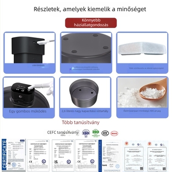 Állateledel vízforrás vezeték nélküli, automatikus szűrő- és vízáramlási rendszerrel, 2.6 L kapacitás, levehető, 4000 mAh akkumulátor, macskáknak és kutyáknak