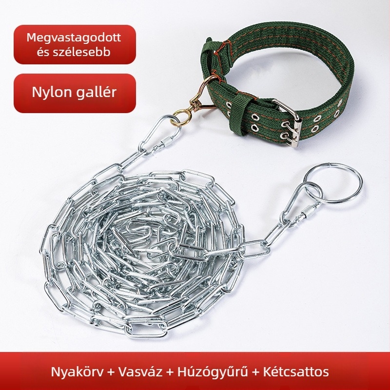 Kutyaleánc és póráz, ABS anyag, háziállat láncok és kötele, ajándékba kész