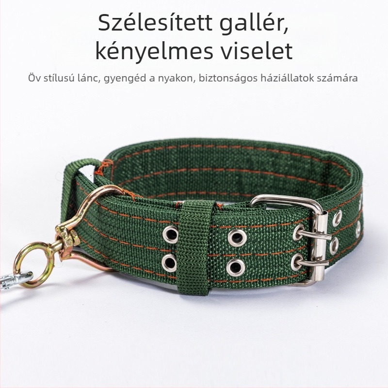 Kutyaleánc és póráz, ABS anyag, háziállat láncok és kötele, ajándékba kész