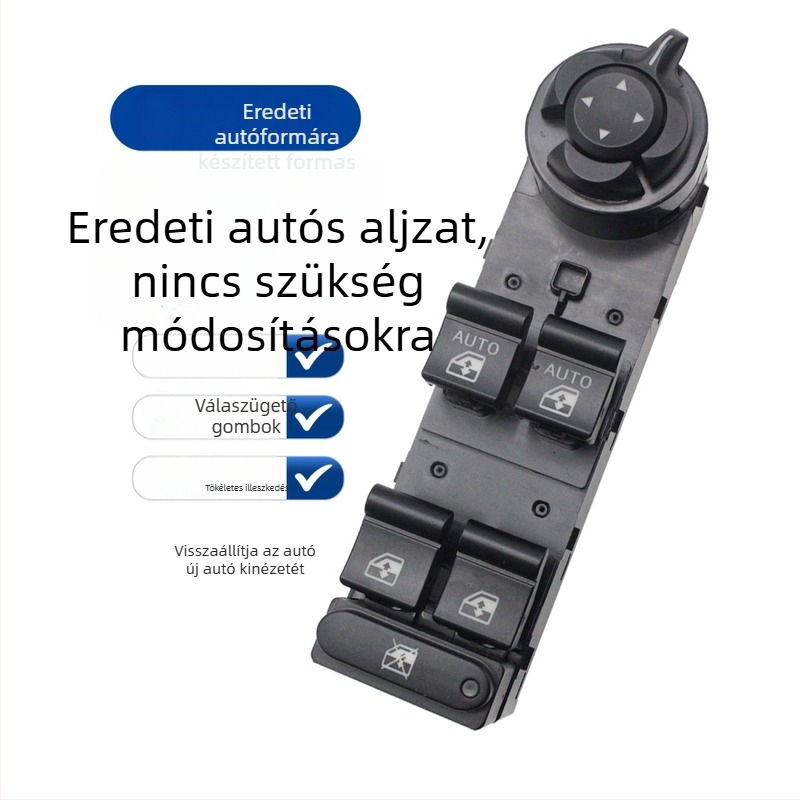Üvegemelő kapcsoló egység Jeep Renegade/Compass 15-21, 12V, 735648127, kód 01.038.381