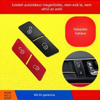 Mercedes-Benz ajtózár kapcsoló gombja C-osztály, E-osztály, GLK (W204/W212) – 2049058402