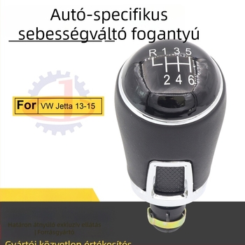 RDPXF bőrhatású váltókargomb kézi váltóhoz – kompatibilis VW modelllekkel