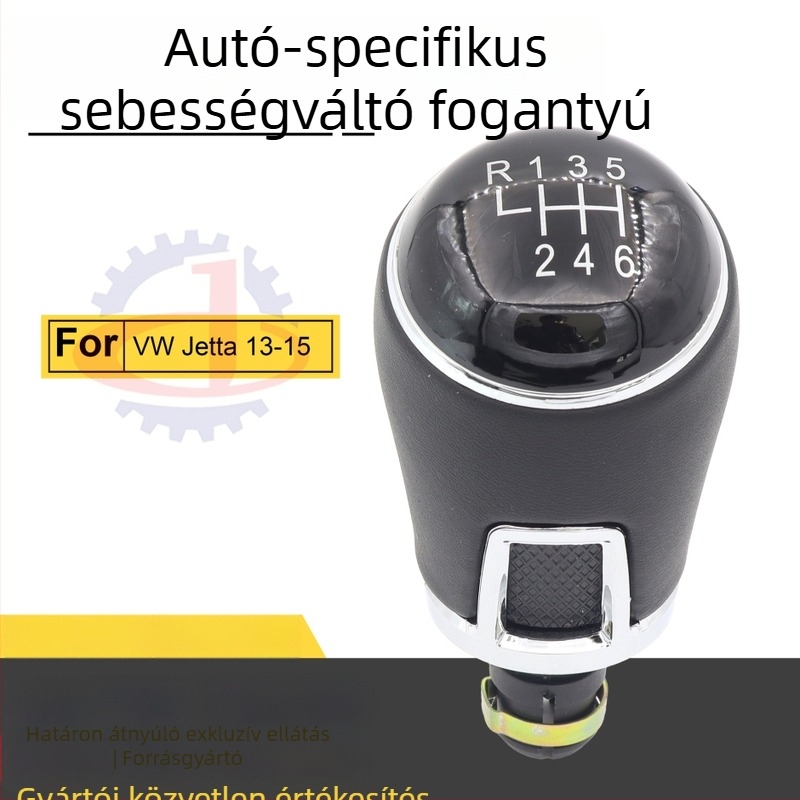 RDPXF bőrhatású váltókargomb kézi váltóhoz – kompatibilis VW modelllekkel