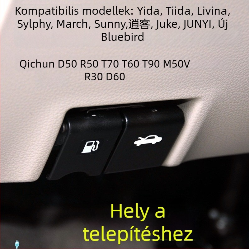 Nissan Qashqai motorháztető-kábel — modellek 65622-ED50A és 65622-3TA0A