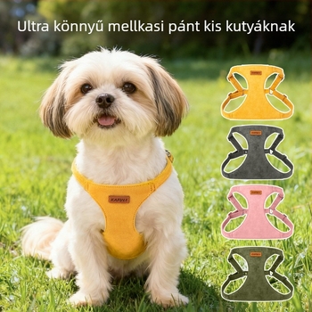 Kutyahám – velúr anyagú, állítható, anti-szakadás, visszahúzható – Neighbor Puppy