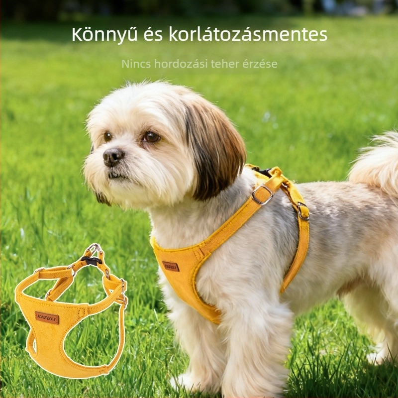 Kutyahám – velúr anyagú, állítható, anti-szakadás, visszahúzható – Neighbor Puppy