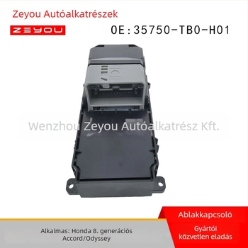 35750TB0H01 Üvegablak mozgató kapcsoló a nyolcadik generációs Honda Accord/Odyssey-hez
