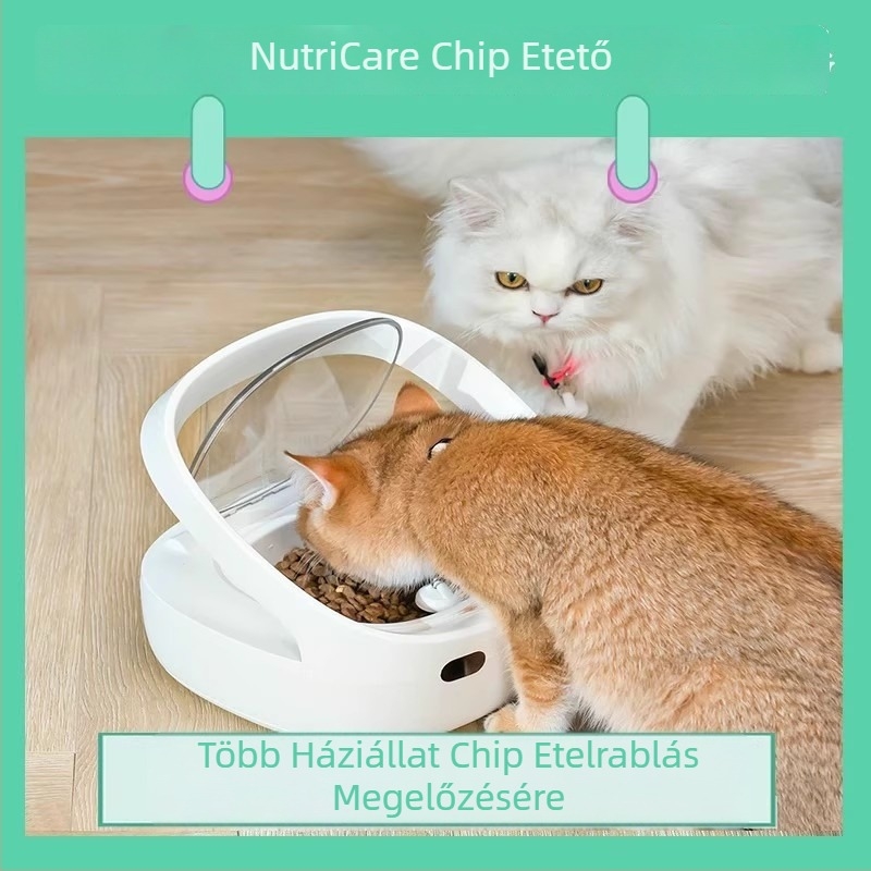Pani NutriCare – többállat intelligens etető macskáknak és kutyáknak, pontos adagolás és lopás elleni védelem