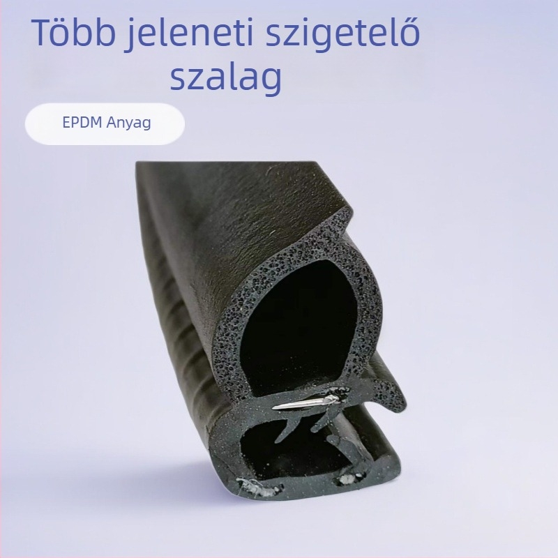 EPDM gumi puha oldalsó ajtó tömítő csík habosított szalag a kabin üvegéhez – Modell -111, Kód 01
