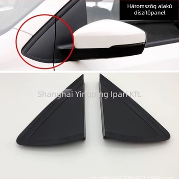 6R0853273A Polo (11–18) külső visszapillantó tükör háromszög alakú dekorpanel – Márka tiantianyoupei; Modellek 6Q0853273A, 6Q0853274A