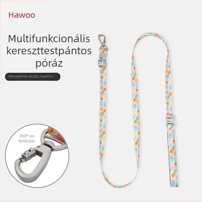 Nylon kutya vontatóöv Hawoo — privát címkével, anyag: nylon; kategória: vontatóöv; csomagolás: 200 db
