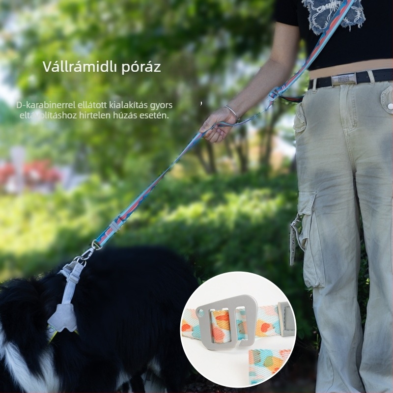 Nylon kutya vontatóöv Hawoo — privát címkével, anyag: nylon; kategória: vontatóöv; csomagolás: 200 db