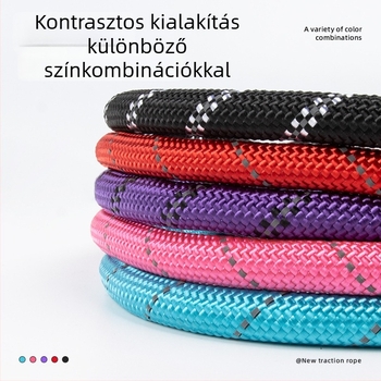 Kutyapóráz - rugalmas, fényvisszaverő, poliészter anyagú (Márka FAX)