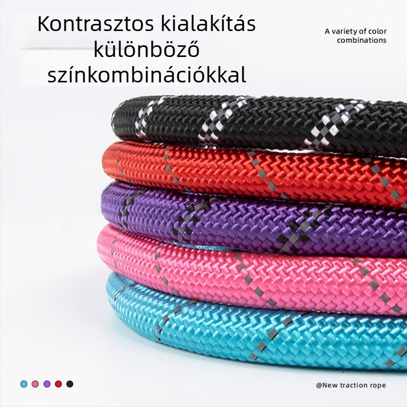 Kutyapóráz - rugalmas, fényvisszaverő, poliészter anyagú (Márka FAX)