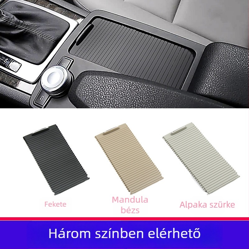Pohártartó cipzáras tároló panel Mercedes-Benz C-osztály és E-osztály számára (W204, W212, W207) – OUKACHI