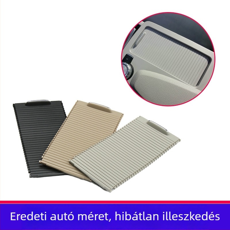Pohártartó cipzáras tároló panel Mercedes-Benz C-osztály és E-osztály számára (W204, W212, W207) – OUKACHI