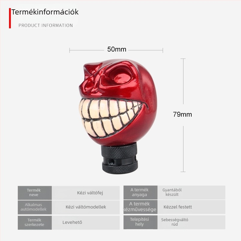 Váltófej manuális váltóhoz – univerzális kompatibilitás, modell Gear Shift Head, márka Xinrui taixuan