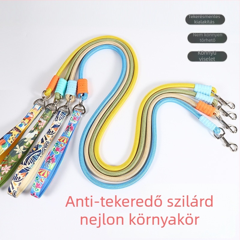 Kutyasétáltató póráz: erős és kopásálló, polipropilén alapanyagból, Stinky dog márka, Zhejiang eredetű, nem bővíthető