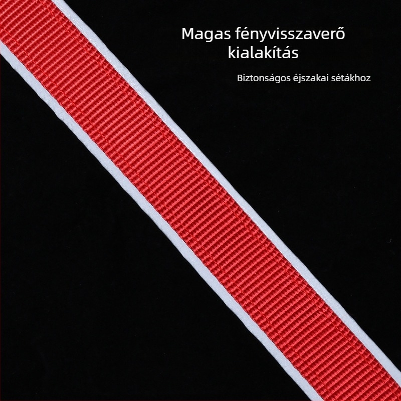 Nylon kutyanyakörv, rögzített hosszúság, 10 darabos csomag