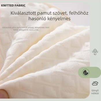 Gyerekeknek készült nyak-támogató alvópárna, téglalap alakú, poliészter rost töltet, huzat szintetikus szálból