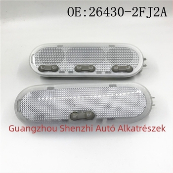 Autó tetőfények - halogén, 12V, 5W; modell 26430-2FJ2A; kompatibilis a New Sunshine Maschi Qichen Xiaoye Room