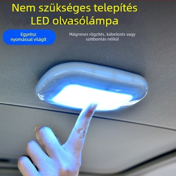 LED belső autó mennyezeti világítás, olvasólámpa, 12V, 2W, LED fényforrás