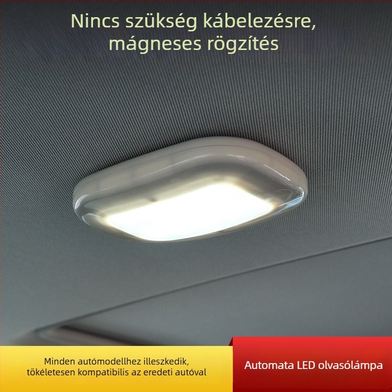 LED belső autó mennyezeti világítás, olvasólámpa, 12V, 2W, LED fényforrás