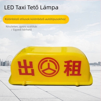 Mágneses taxi tető LED világítás – modell 965001 – teljesítmény 20 – feszültség 9 – áramerősség 8