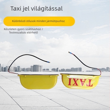 Mágneses taxi tető LED világítás – modell 965001 – teljesítmény 20 – feszültség 9 – áramerősség 8