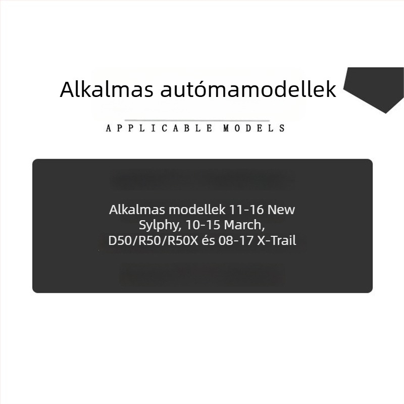 Autó olvasólámpa – 5W halogén, belső világítás, kompatibilis Qashqai, Sunshine March, R50, T70, Venucia D50