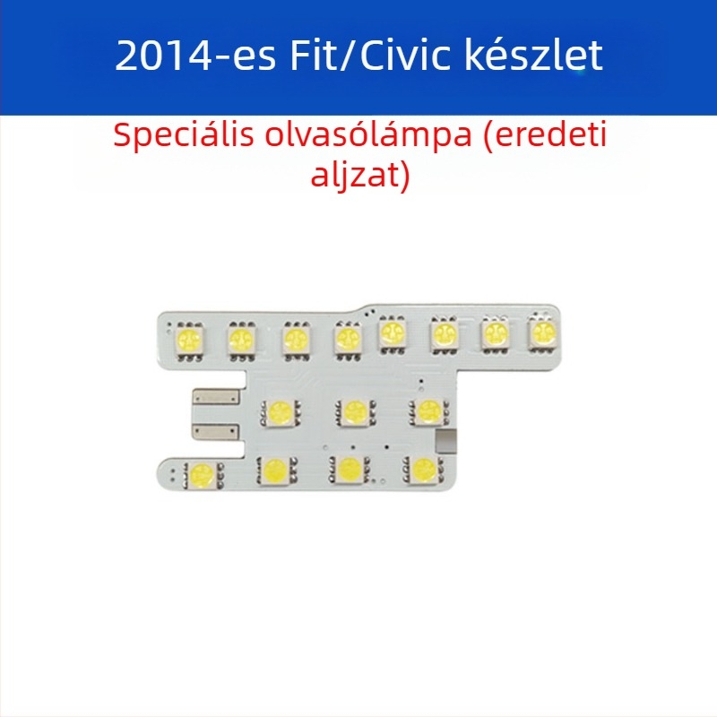 Honda 11. generációs Fit/Civic belső olvasó LED világítás készlet, három darab, 12V, 3W, LED 5050