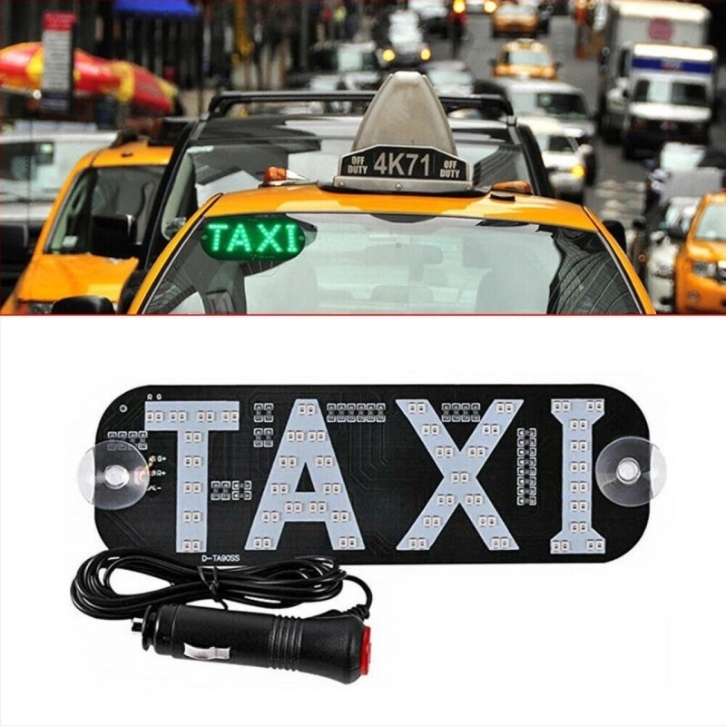 Két színű LED taxi tetőjelző