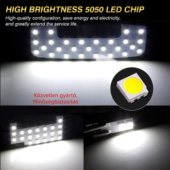 12V Fehér LED tetőfény Jimny JB64W/JB74W