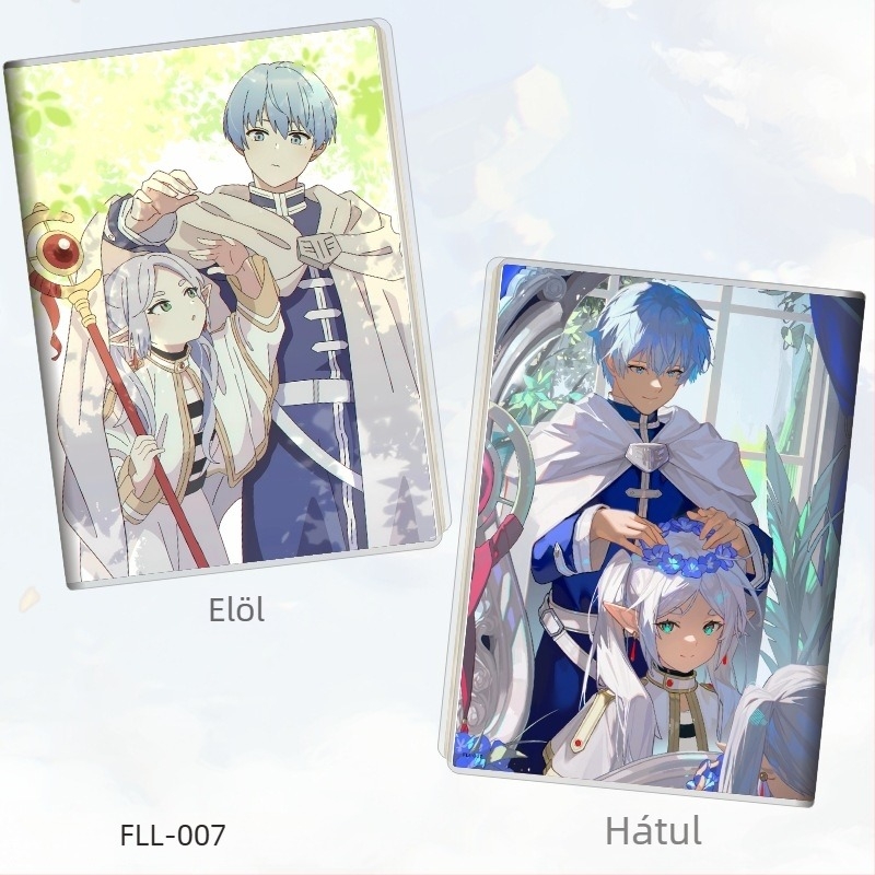 32K Kifinomult anime-ihletésű notesz, 60 oldal, PP borító