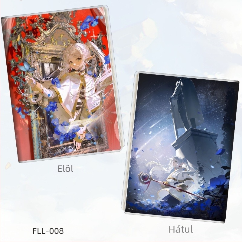 32K Kifinomult anime-ihletésű notesz, 60 oldal, PP borító