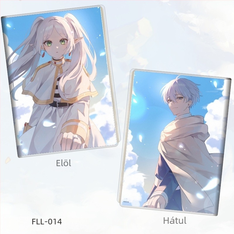 32K Kifinomult anime-ihletésű notesz, 60 oldal, PP borító