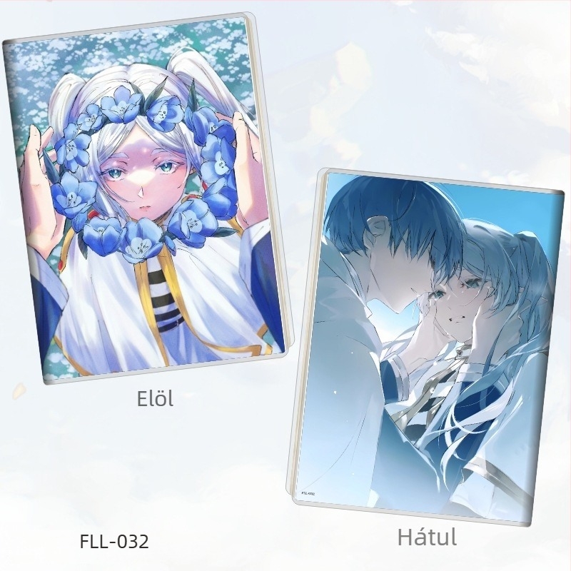 32K Kifinomult anime-ihletésű notesz, 60 oldal, PP borító