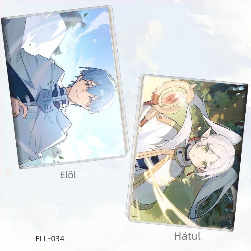 32K Kifinomult anime-ihletésű notesz, 60 oldal, PP borító