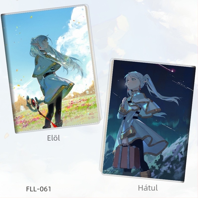 32K Kifinomult anime-ihletésű notesz, 60 oldal, PP borító
