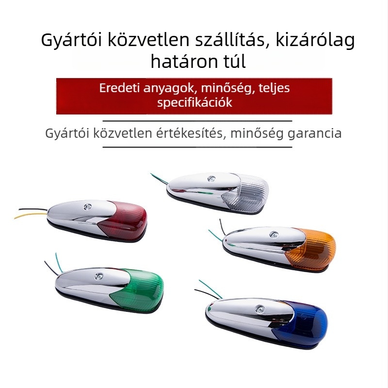 Kamion tető LED fény, 24V, PC ház, élettartam 1 év